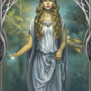 Fantasy art Galadriel wallpaper
