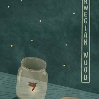 Norwegian Wood wallpaper