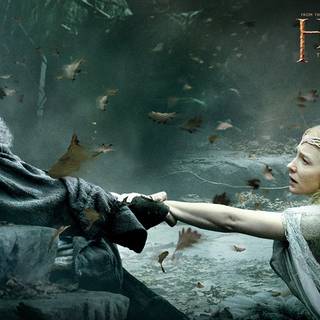 Fantasy art Galadriel wallpaper