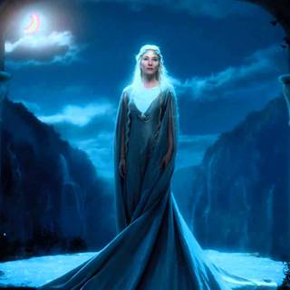 Fantasy art Galadriel wallpaper