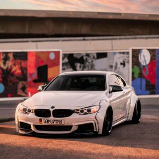 BMW widebody wallpaper