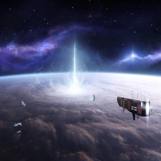 Space full HD wallpaper