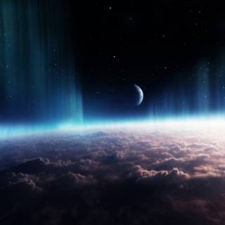 Space full HD wallpaper