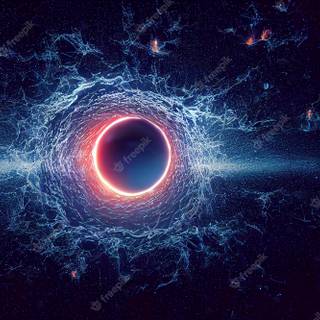 Black hole sun wallpaper