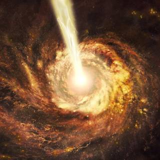 Black hole sun wallpaper