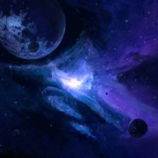 Space full HD wallpaper