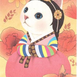 Korean cats wallpaper