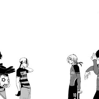 Blue Lock computer wallpaper