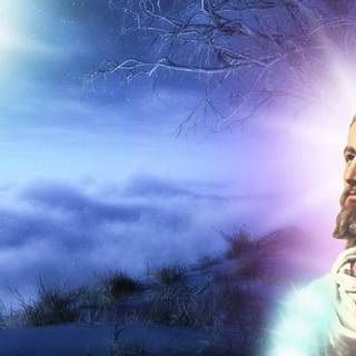 Angeles and Jesus wallpaper