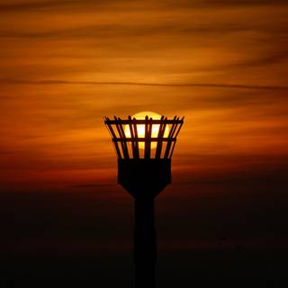 Basketball sunset wallpaper