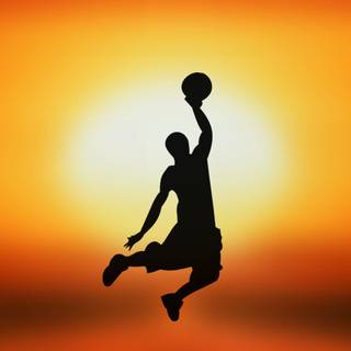 Basketball sunset wallpaper