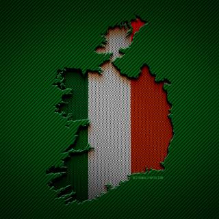 Ireland map wallpaper