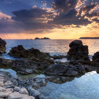 Spring ocean wallpaper