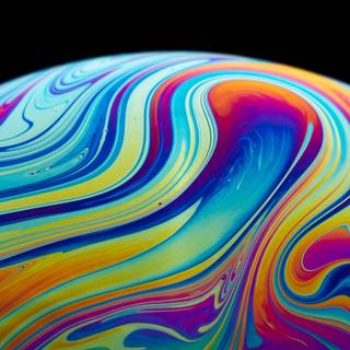 Soap bubble wallpaper