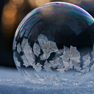 Soap bubble wallpaper