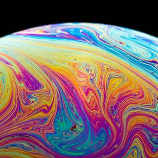 Soap bubble wallpaper