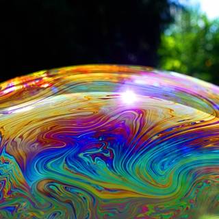 Soap bubble wallpaper