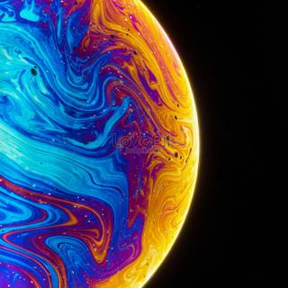 Soap bubble wallpaper