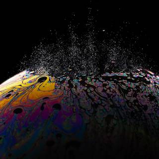 Soap bubble wallpaper