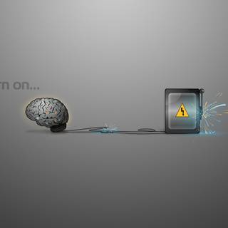 Brain power wallpaper