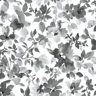 Floral watercolor wallpaper