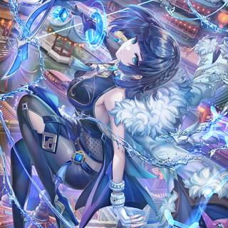 Yelan phone wallpaper