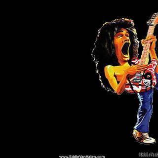Eddie Van Halen desktop wallpaper