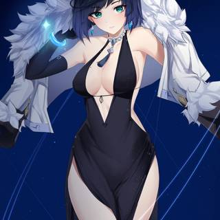 Yelan phone wallpaper