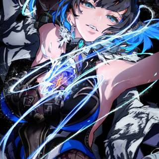 Yelan phone wallpaper