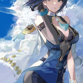 Yelan phone wallpaper