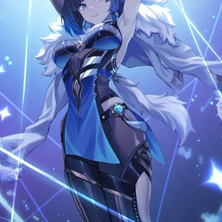 Yelan phone wallpaper