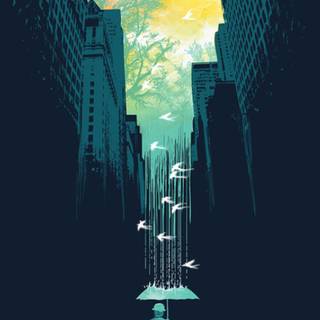 Anime 1080x2400 minimalist wallpaper