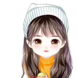 Cartoon girl cute wallpaper