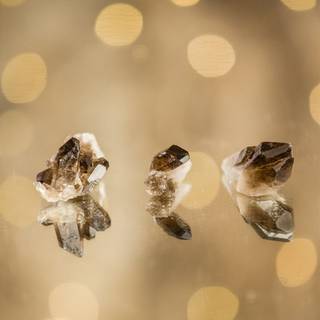 Smoky quartz crystal wallpaper