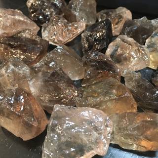 Smoky quartz crystal wallpaper
