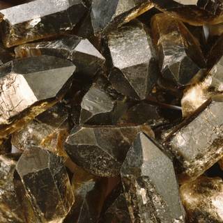 Smoky quartz crystal wallpaper