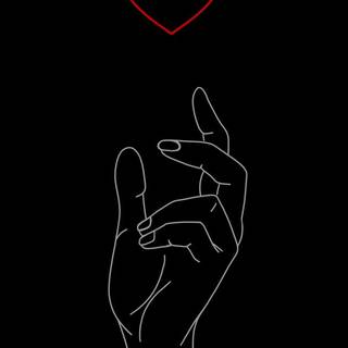 Valentines sign language wallpaper