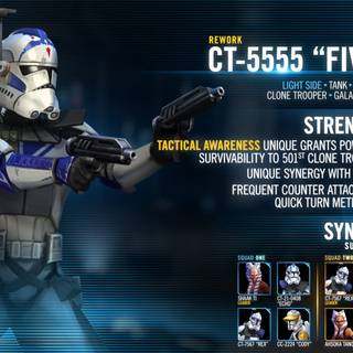 ARC Trooper Fives wallpaper