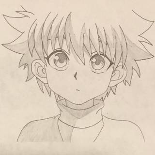 Anime art pencil wallpaper