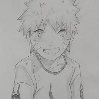 Anime art pencil wallpaper