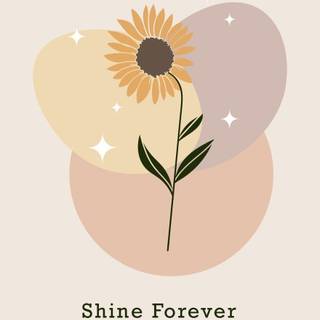 Sunflower quotes wallpaper