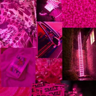 Magenta aesthetic wallpaper