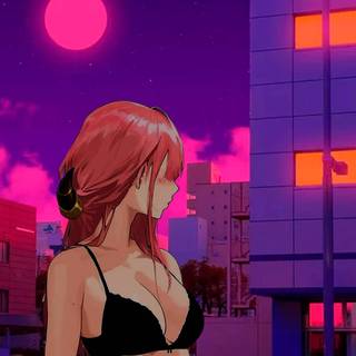 Magenta aesthetic wallpaper