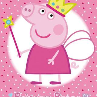 Preppy Peppa Pig wallpaper