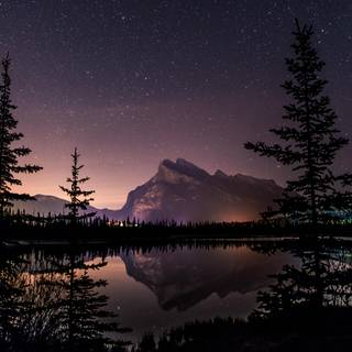 4k winter sky wallpaper