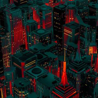 4k space city mobile wallpaper