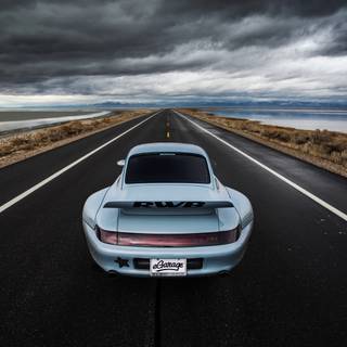 Porsche 993 widebody wallpaper