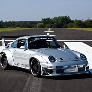 Porsche 993 widebody wallpaper