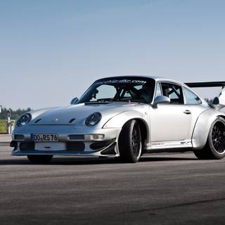 Porsche 993 widebody wallpaper