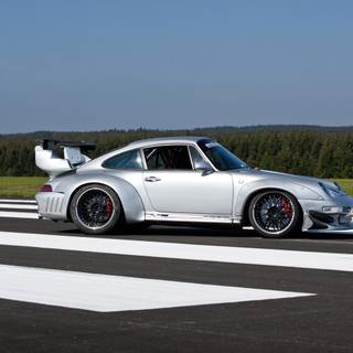 Porsche 993 widebody wallpaper